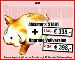Handwerkersoftware 4Master&reg; zum Aktionspreis