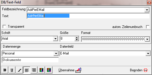 Mitarbeiter-E-Mail-Adresse ausgeben Mitarbeiter-E-Mail-Adresse ausgeben